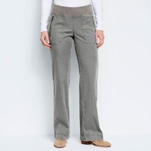 Orvis Explorer Natural Fit Wide-Leg Pants size 14